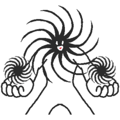 [LINEスタンプ] ブラックホールタイツ