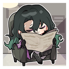 [LINEスタンプ] 無期迷途 「踏火焚街」スタンプ