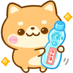 [LINEスタンプ] 夏の気遣い♡豆柴日和