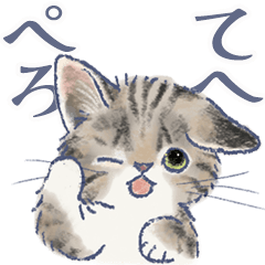 [LINEスタンプ] 猫だいすき！ドールな猫たちのスタンプ