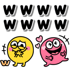 [LINEスタンプ] カラフルモンスター♡可愛いスタンプ