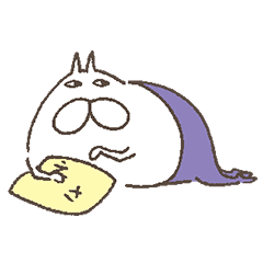 [LINEスタンプ] ねこタイツのゆるい動き 6