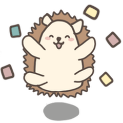 [LINEスタンプ] ゆるハリネズミ☆毎日使えるゆる敬語