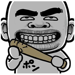 [LINEスタンプ] スキンヘッドの世界