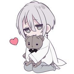 [LINEスタンプ] キミと仲よし、ほのぼの被検体くん。