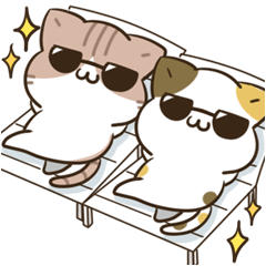 [LINEスタンプ] 毎日五月病なねこたち18