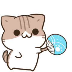 [LINEスタンプ] 動く！毎日五月病なねこたち16