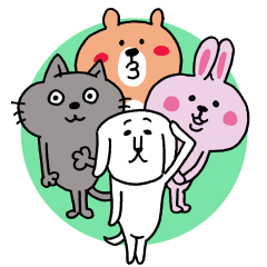 [LINEスタンプ] わんだーくまさんズ