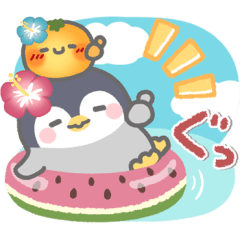 [LINEスタンプ] ぽってりペンギン6❤日常