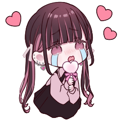 [LINEスタンプ] 好きすぎてツラい！ぴえんちゃん。の毎日