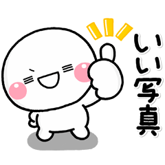 [LINEスタンプ] ず～っと使える♡写真を送った時のスタンプ