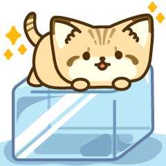 [LINEスタンプ] 飛び出す！夏に使えるスナネコのスタンプ