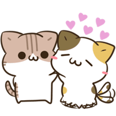 [LINEスタンプ] 動く！毎日五月病なねこたち18