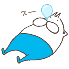 [LINEスタンプ] ねこタイツとゆるく脱力 2