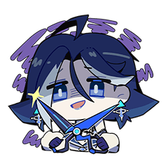 [LINEスタンプ] 無期迷途 「煙霧街に潜む影」スタンプ