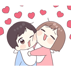 [LINEスタンプ] いつもラブラブ♡きゃわわなベビーちゃん