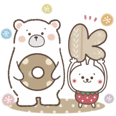 [LINEスタンプ] おひとよしウサぴょん♪気持ち伝える