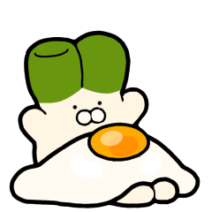 [LINEスタンプ] ネギうさぎ3