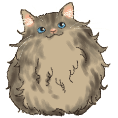 [LINEスタンプ] サイベリアンにゃんこ