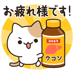 [LINEスタンプ] お酒好きなねこさん 4軒目！敬語
