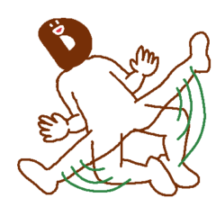 [LINEスタンプ] 文字なしぺた1【Dタイツ】