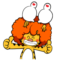 [LINEスタンプ] かつらをかぶった9ニャンイ 11 (韓国語)