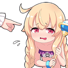 [LINEスタンプ] Little Witch Nobeta II -Japanese