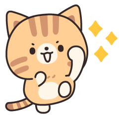 [LINEスタンプ] 優しさいっぱいのトラネコさん6 飛び出す