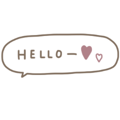 [LINEスタンプ] 大人女子＊吹き出し省スペース。
