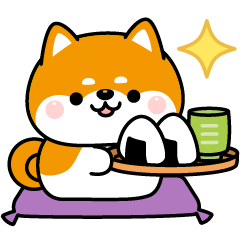 [LINEスタンプ] お返事マスター柴次郎