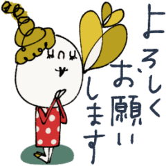 [LINEスタンプ] mottoの日常劇場♡1(リメイク）