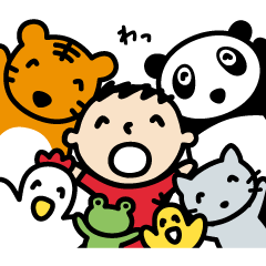 [LINEスタンプ] みんなのたあ坊 ワンデイ