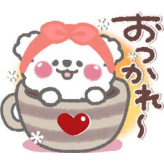 [LINEスタンプ] 全力トイプー❤気持ち伝える