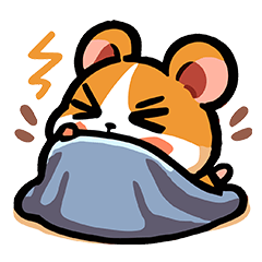[LINEスタンプ] はむりあくしょん2の画像（メイン）