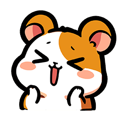 [LINEスタンプ] はむりあくしょん3
